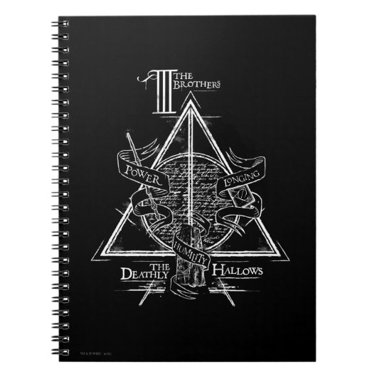Harry Potter-spreuk | Grafische weergave van DE DO Notitieboek (Voorkant)