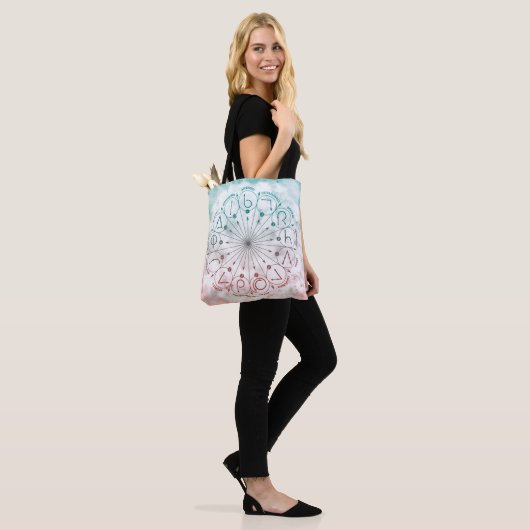 Harry Potter-spreuk | handinstructiekaart Tote Bag (Op model)