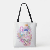 Harry Potter spreuk | Harry, Hermione, & Ron Water Tote Bag (Achterkant)