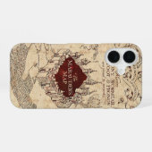 Harry Potter spreuk | Marauder's Map iPhone 16 Hoesje (Achterkant horizontaal)
