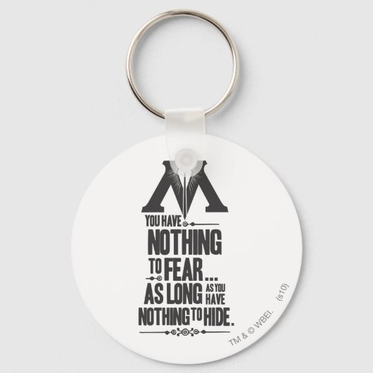 Harry Potter spreuk | Ministerie van Magie Propaga Sleutelhanger (Voorkant)