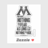 Harry Potter spreuk | Ministerie van Magie Propaga Sticker (Vel)