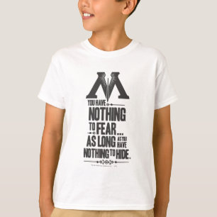Harry Potter spreuk Ministerie van Magie Propaga T-shirt