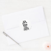 Harry Potter spreuk | Ministerie van Toverkunst Pr Ronde Sticker (Envelop)