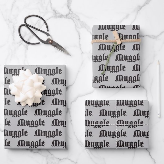 Harry Potter spreuk | Muggle Inpakpapier Vel (Voorkant)