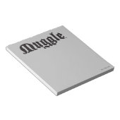 Harry Potter spreuk | Muggle Notitieblok (Schuin)