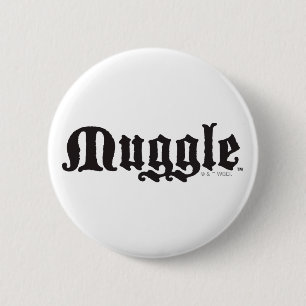 Harry Potter spreuk   Muggle Ronde Button 5,7 Cm