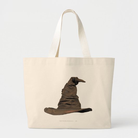 Harry Potter spreuk | Sorteerhoed Grote Tote Bag (Voorkant)