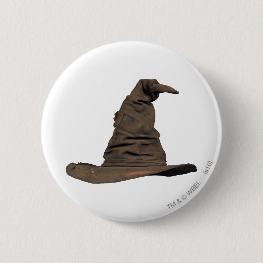 Harry Potter spreuk | Sorteerhoed Ronde Button 5,7 Cm (Voorkant)