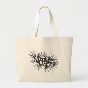 Harry Potter spreuk Stupefy! Grote Tote Bag