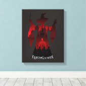 Harry Potter | Standbeeld Leger van Professor McGo Canvas Afdruk (Insitu (Houten vloer))