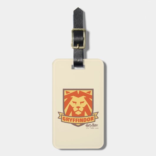 HARRY POTTER™ | Summer Magic GRYFFINDOR™ Crest Bagagelabel (Voorkant verticaal)