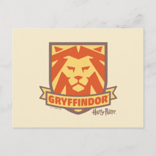 HARRY POTTER™   Summer Magic GRYFFINDOR™ Crest Briefkaart