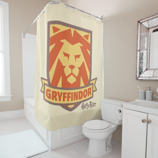 HARRY POTTER™ | Summer Magic GRYFFINDOR™ Crest Douchegordijn (In situ)