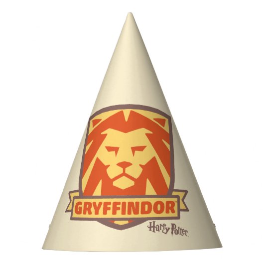 HARRY POTTER™ | Summer Magic GRYFFINDOR™ Crest Feesthoedjes (Voorkant)