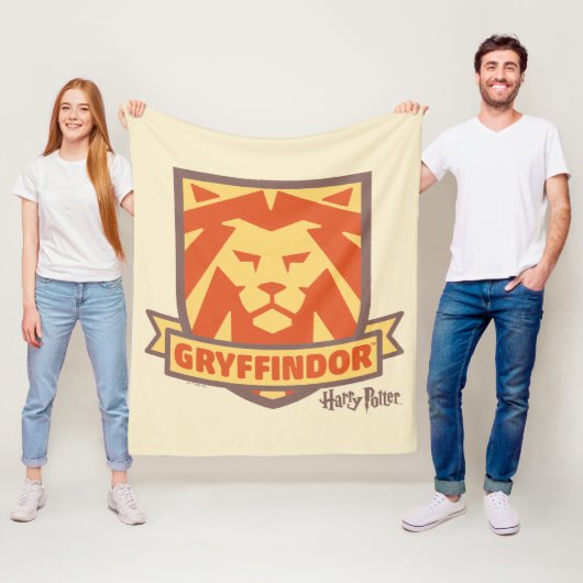 HARRY POTTER™ | Summer Magic GRYFFINDOR™ Crest Fleece Deken (In situ)