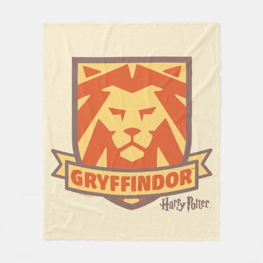 HARRY POTTER™ | Summer Magic GRYFFINDOR™ Crest Fleece Deken (Voorkant)