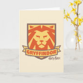 HARRY POTTER™ | Summer Magic GRYFFINDOR™ Crest Kaart (Gele Bloem)