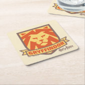 HARRY POTTER™ | Summer Magic GRYFFINDOR™ Crest Kartonnen Onderzetters (Schuin)