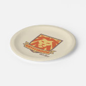 HARRY POTTER™ | Summer Magic GRYFFINDOR™ Crest Papieren Bordje (Gekanteld)