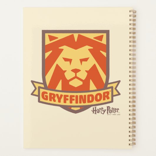 HARRY POTTER™ | Summer Magic GRYFFINDOR™ Crest Planner (Achterkant)