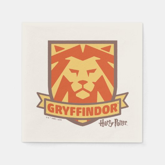 HARRY POTTER™ | Summer Magic GRYFFINDOR™ Crest Servet (Voorkant)