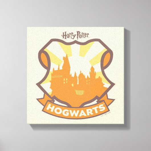 HARRY POTTER™ | Summer Magic HOGWARTS™ Crest Canvas Afdruk (Voorkant)