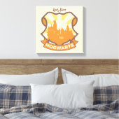 HARRY POTTER™ | Summer Magic HOGWARTS™ Crest Canvas Afdruk (Insitu (Slaapkamer))