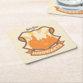 HARRY POTTER™ | Summer Magic HOGWARTS™ Crest Kartonnen Onderzetters (Schuin)