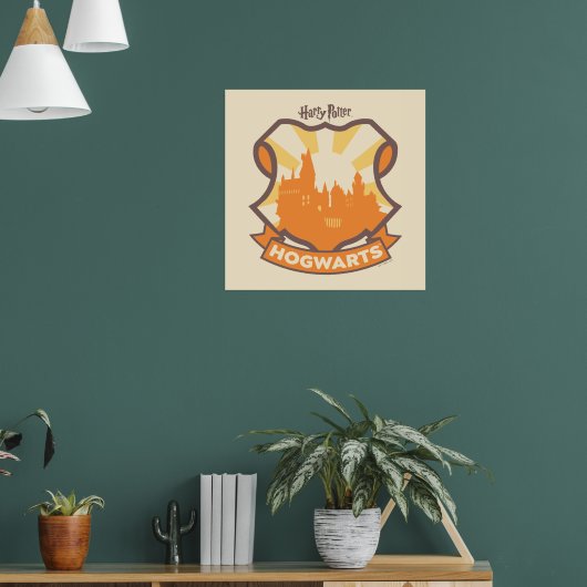 HARRY POTTER™ | Summer Magic HOGWARTS™ Crest Poster (Woonkamer 1)