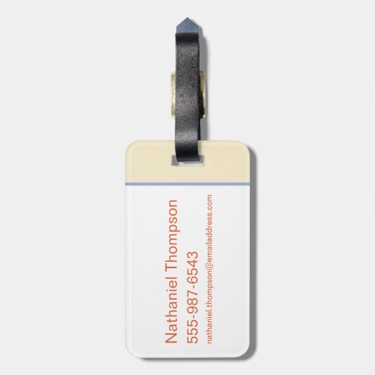 HARRY POTTER™ | Summer Magic HOGWARTS™ Express Bagagelabel (Achterkant verticaal)