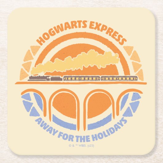 HARRY POTTER™ | Summer Magic HOGWARTS™ Express Kartonnen Onderzetters (Voorkant)