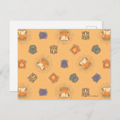 HARRY POTTER™ | Summer Magic HOGWARTS™ Pattern Briefkaart (Voorkant / Achterkant)