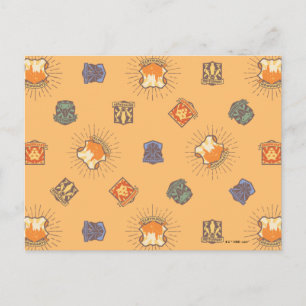 HARRY POTTER™ Summer Magic HOGWARTS™ Pattern Briefkaart