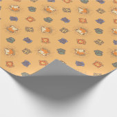 HARRY POTTER™ | Summer Magic HOGWARTS™ Pattern Cadeaupapier (Hoek)