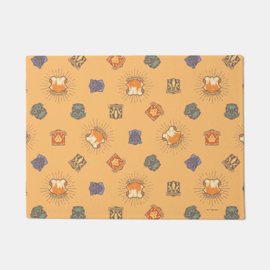 HARRY POTTER™ | Summer Magic HOGWARTS™ Pattern Deurmat (Voorkant)