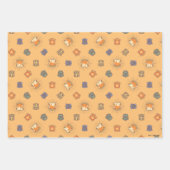 HARRY POTTER™ | Summer Magic HOGWARTS™ Pattern Inpakpapier Vel (Voorkant 3)