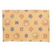 HARRY POTTER™ | Summer Magic HOGWARTS™ Pattern Kussensloop (Voorkant)