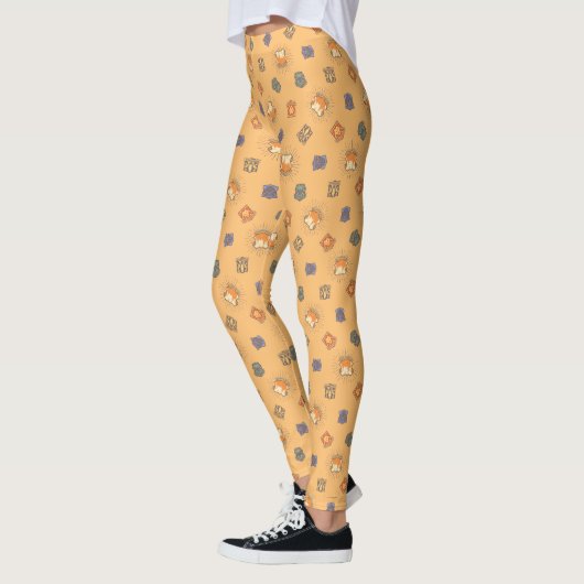 HARRY POTTER™ | Summer Magic HOGWARTS™ Pattern Leggings (Links)