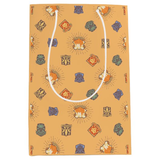 HARRY POTTER™ | Summer Magic HOGWARTS™ Pattern Medium Cadeauzakje (Voorkant)