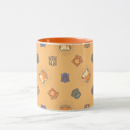 HARRY POTTER™ | Summer Magic HOGWARTS™ Pattern Mok (Midden)