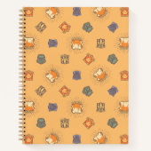 HARRY POTTER™ | Summer Magic HOGWARTS™ Pattern Notitieboek (Voorkant)