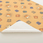 HARRY POTTER™ | Summer Magic HOGWARTS™ Pattern Sherpa Deken (3/4)