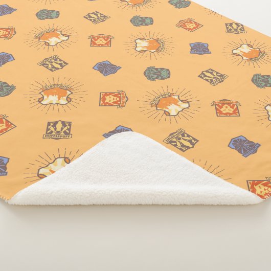 HARRY POTTER™ | Summer Magic HOGWARTS™ Pattern Sherpa Deken (3/4)