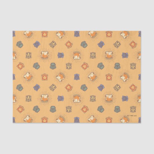 HARRY POTTER™ | Summer Magic HOGWARTS™ Pattern Tissuepapier (Voorkant)