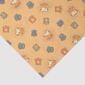 HARRY POTTER™ | Summer Magic HOGWARTS™ Pattern Tissuepapier (Detail)