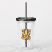 HARRY POTTER™ | Summer Magic HUFFLEPUFF™ Crest Acryl Drinkbeker (Voorkant)