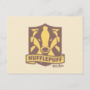 HARRY POTTER™   Summer Magic HUFFLEPUFF™ Crest Briefkaart