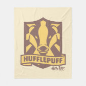HARRY POTTER™ | Summer Magic HUFFLEPUFF™ Crest Fleece Deken (Voorkant)