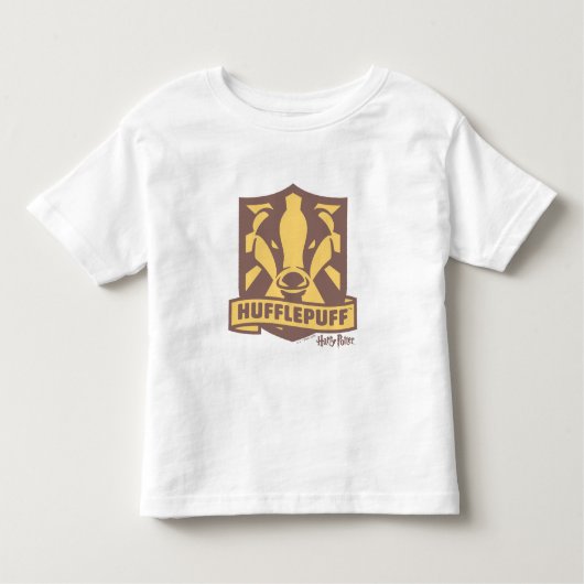 HARRY POTTER™ | Summer Magic HUFFLEPUFF™ Crest Kinder Shirts (Voorkant)